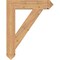 Ekena Millwork Traditional Arts & Crafts Smooth Bracket, Western Red Cedar, 5 1/2"W x 30"D x 38"H BKT06X30X38TRA03SWR - alternate 4